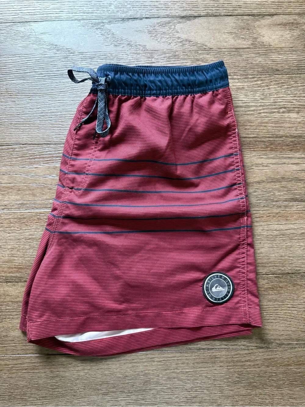 Quiksilver - Mens Burgundy Hybrid Swim Shorts
